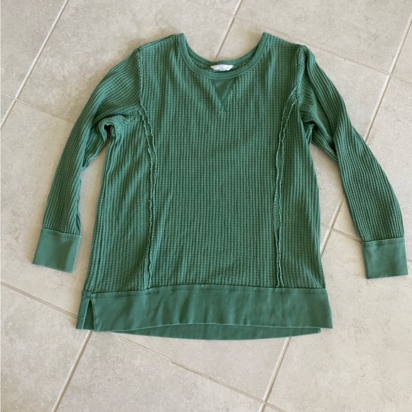 Time and Tru sweater tunic - green - size L - Picture 1 of 2
